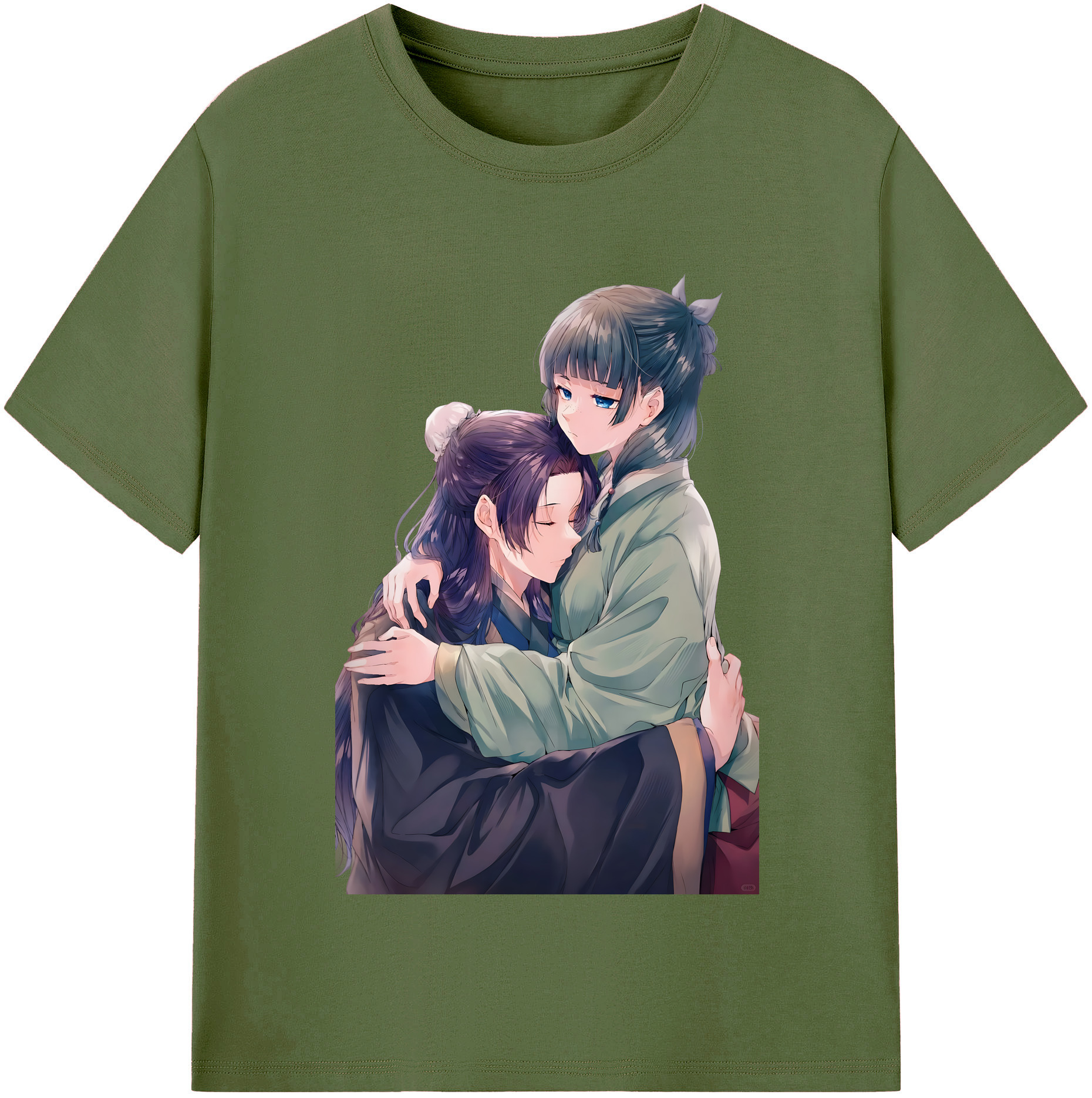 （画像用） 薬屋のひとりごと The Apothecary Diaries 綿100％半袖Tシャツ（フロントプリント）